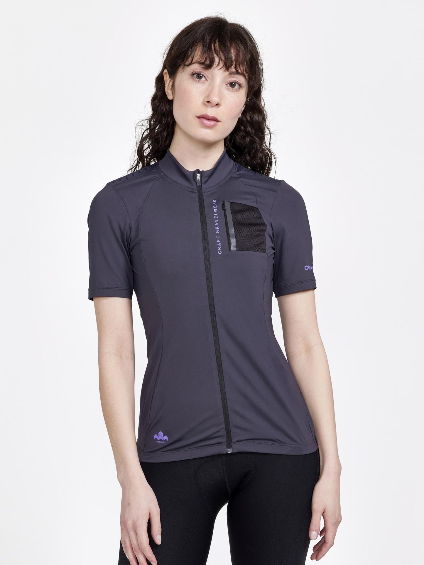 WOMEN'S ADV OFFROAD JERSEY - SLATE-MAGIC Craft Sportswear NA