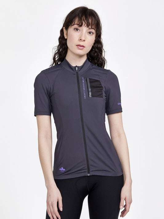 WOMEN'S ADV OFFROAD JERSEY - WILD ROSE Craft Sportswear NA