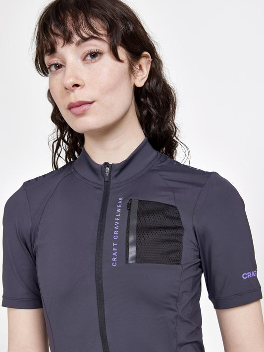 WOMEN'S ADV OFFROAD JERSEY - WILD ROSE Craft Sportswear NA