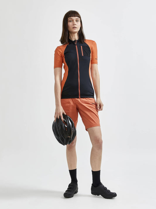 WOMEN'S ADV OFFROAD JERSEY - WILD ROSE Craft Sportswear NA