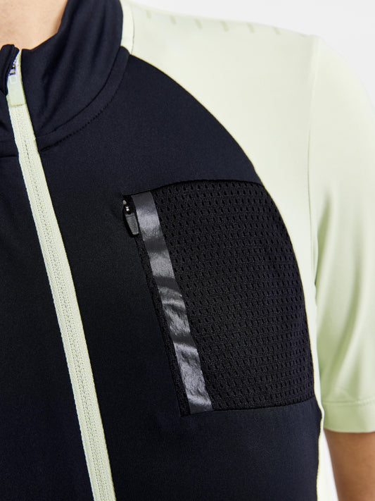 WOMEN'S ADV OFFROAD JERSEY - BLACK-CELADON Craft Sportswear NA