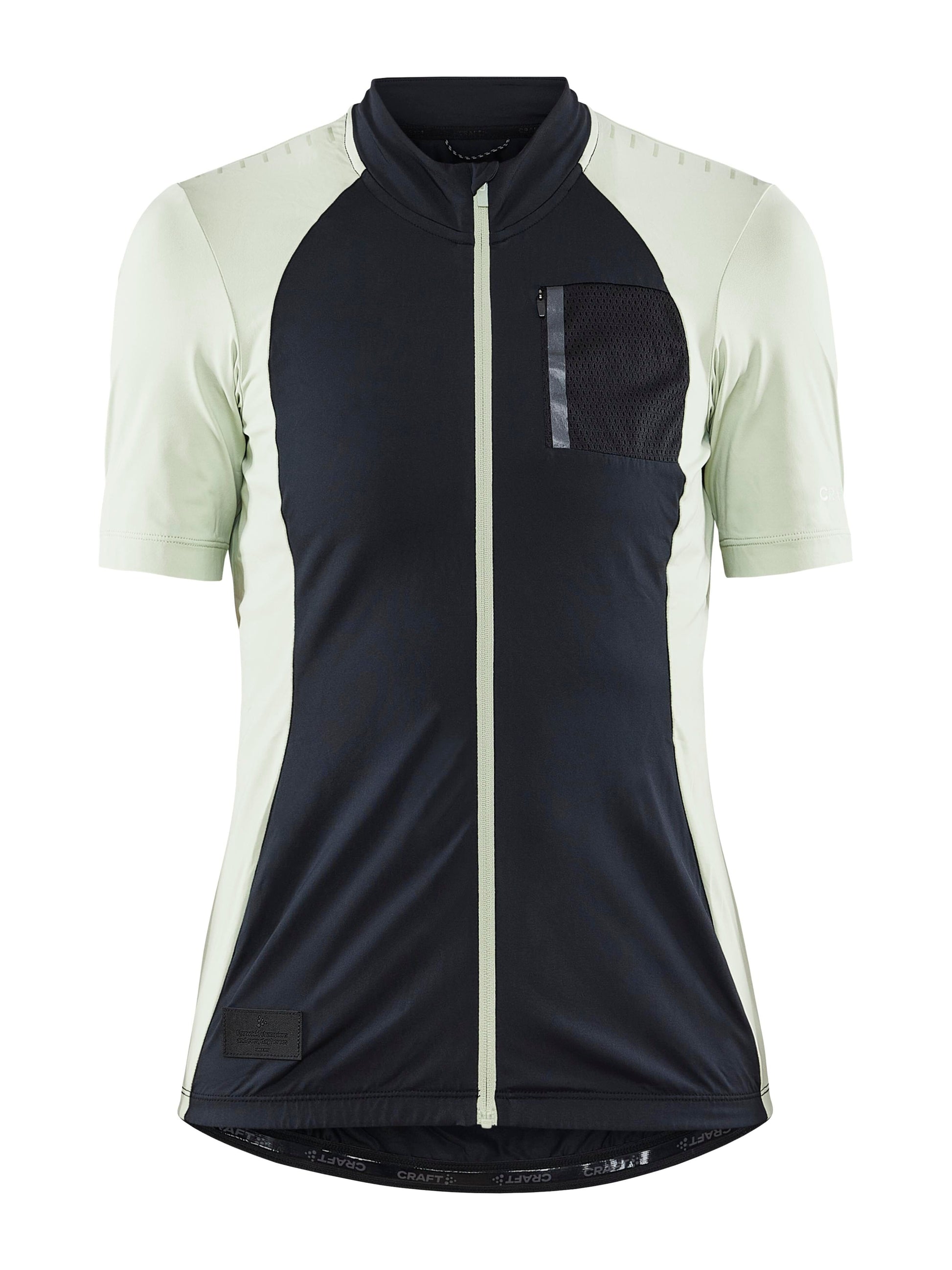 WOMEN'S ADV OFFROAD JERSEY - BLACK-CELADON Craft Sportswear NA