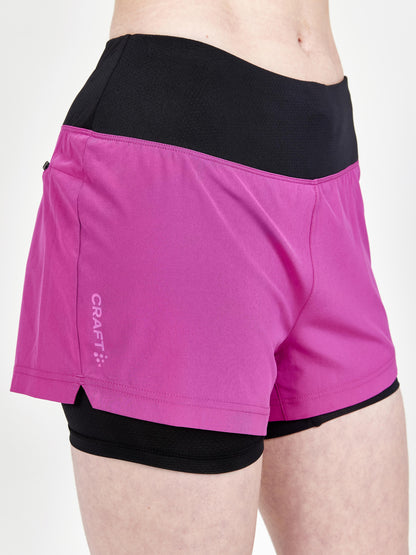 WOMEN'S ADV ESSENCE 2-IN-1 SHORTS Craft Sportswear NA