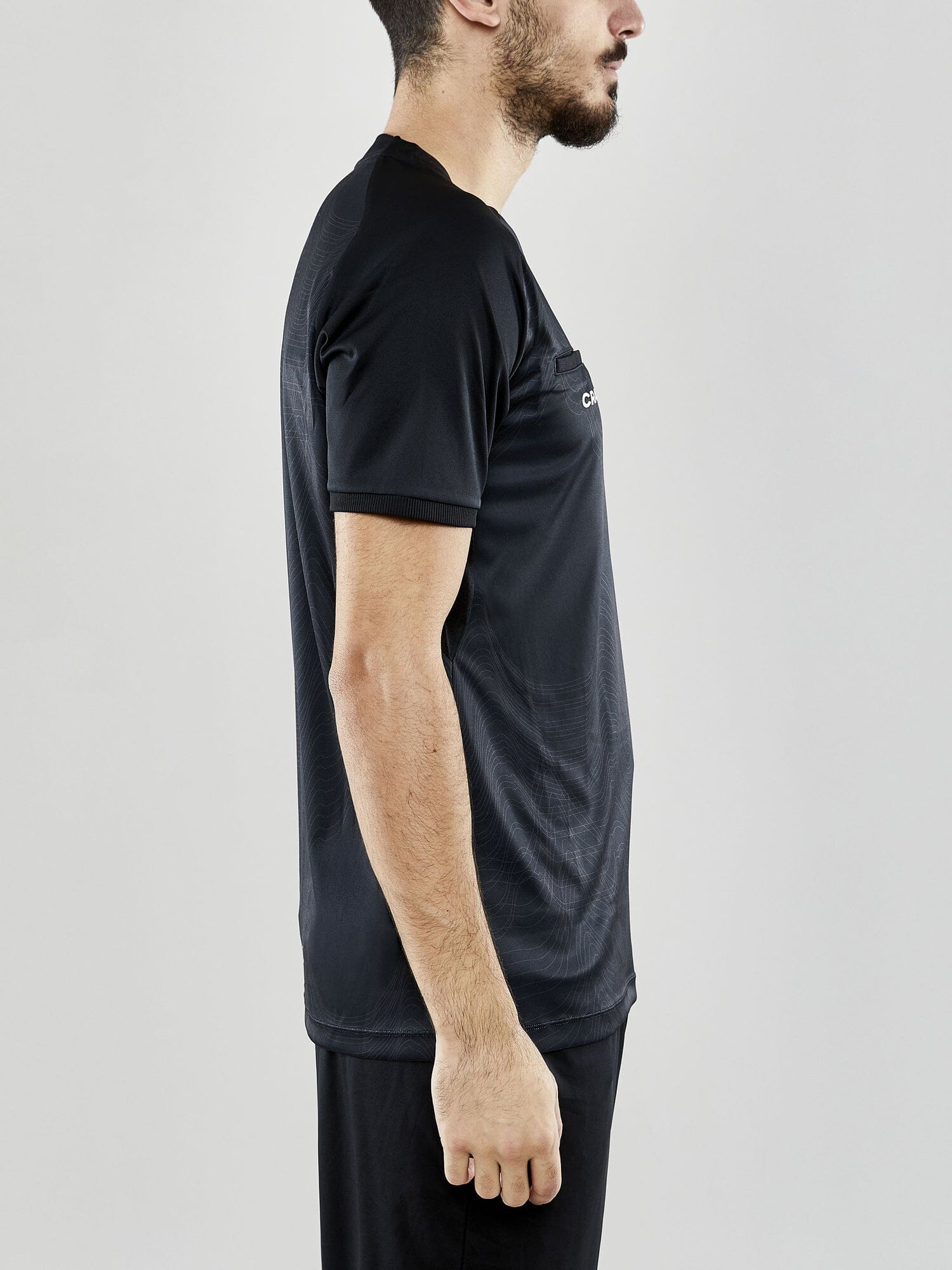 Men's Evolve Referee Jersey - Black Men's Tops, T's, and Tanks Craft Sportswear NA