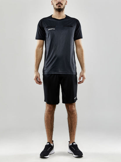Men's Evolve Referee Jersey - Black Men's Tops, T's, and Tanks Craft Sportswear NA
