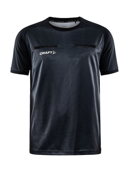 Men's Evolve Referee Jersey - Black Men's Tops, T's, and Tanks Craft Sportswear NA