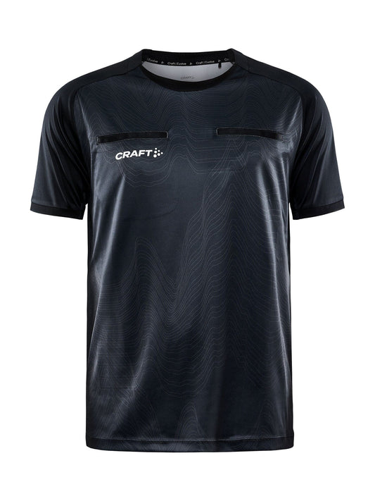 Men's Evolve Referee Jersey - Black Men's Tops, T's, and Tanks Craft Sportswear NA