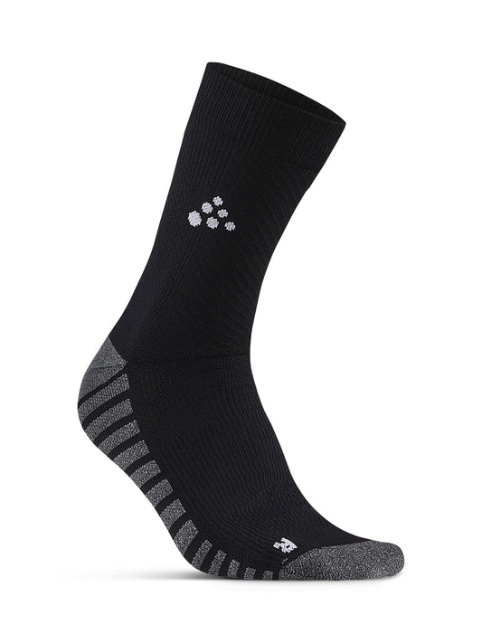 PROGRESS ANTI SLIP MID SOCK UNISEX - Black Craft Sportswear NA