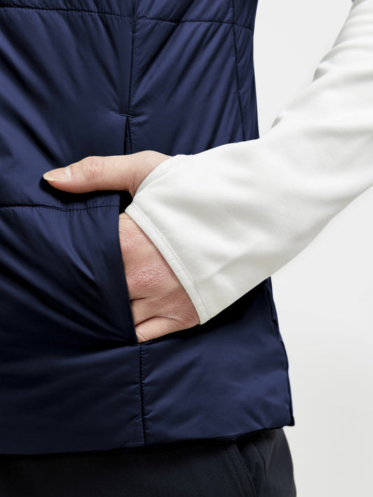 MEN'S CORE LIGHT PADDED VEST - BLAZE Craft Sportswear NA