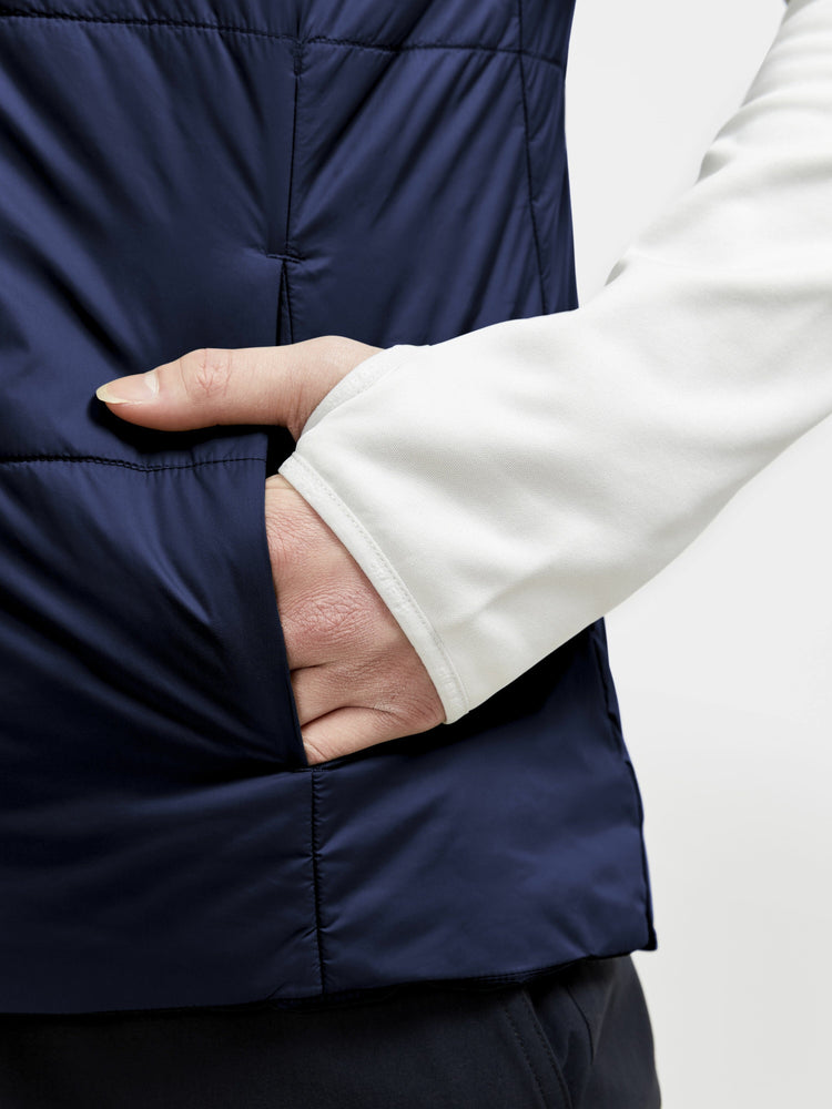 MEN'S CORE LIGHT PADDED VEST - BLAZE Craft Sportswear NA