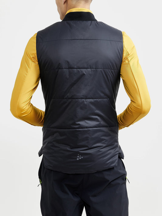 MEN'S CORE LIGHT PADDED VEST - Black Craft Sportswear NA