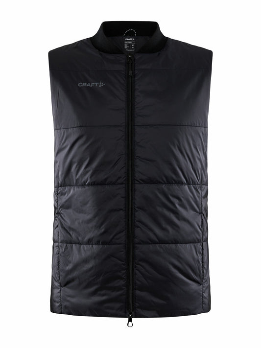 MEN'S CORE LIGHT PADDED VEST - Black Craft Sportswear NA