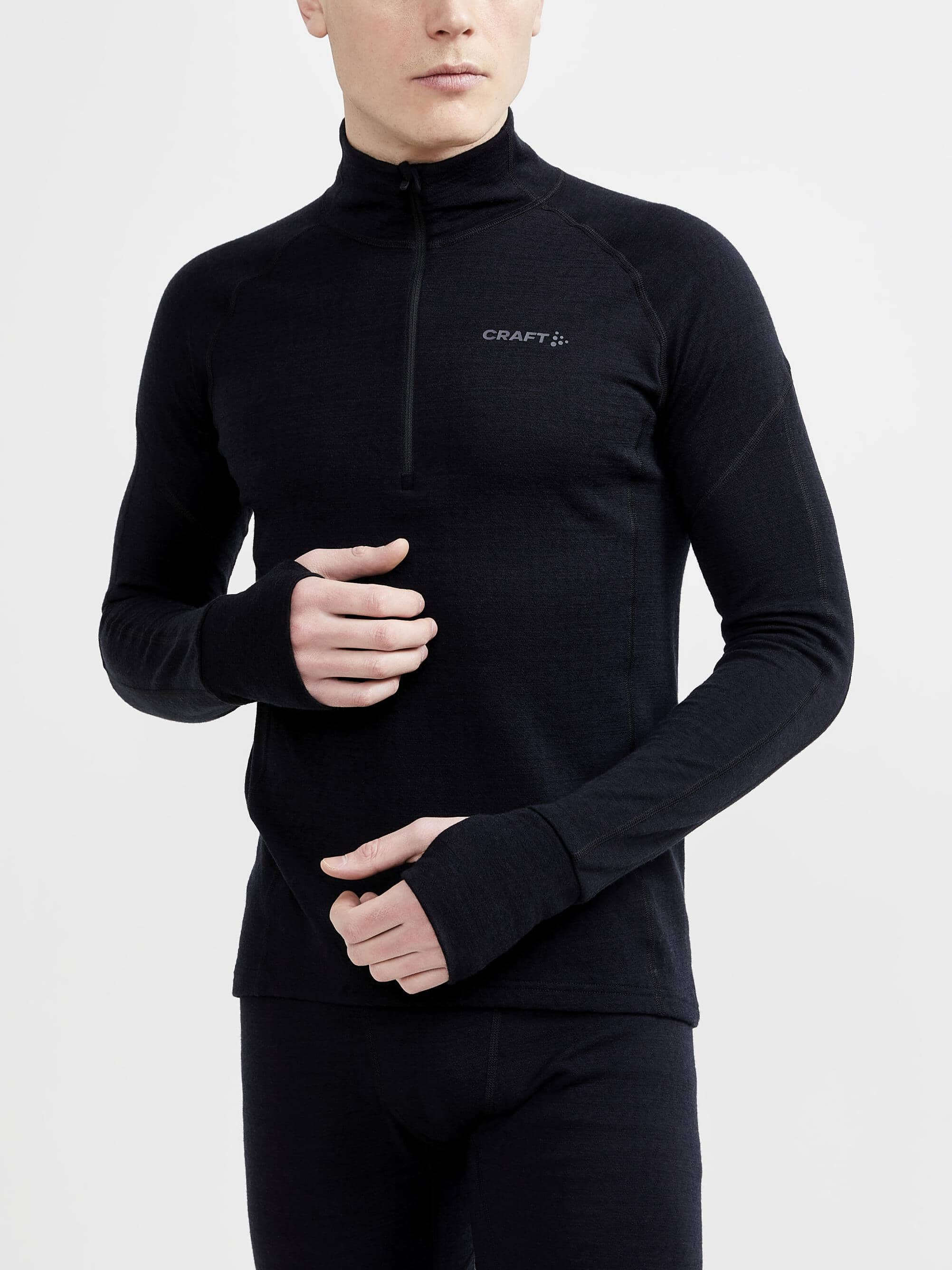 Men's ADV Nordic Wool Baselayer - Black – Craft Sportswear NA