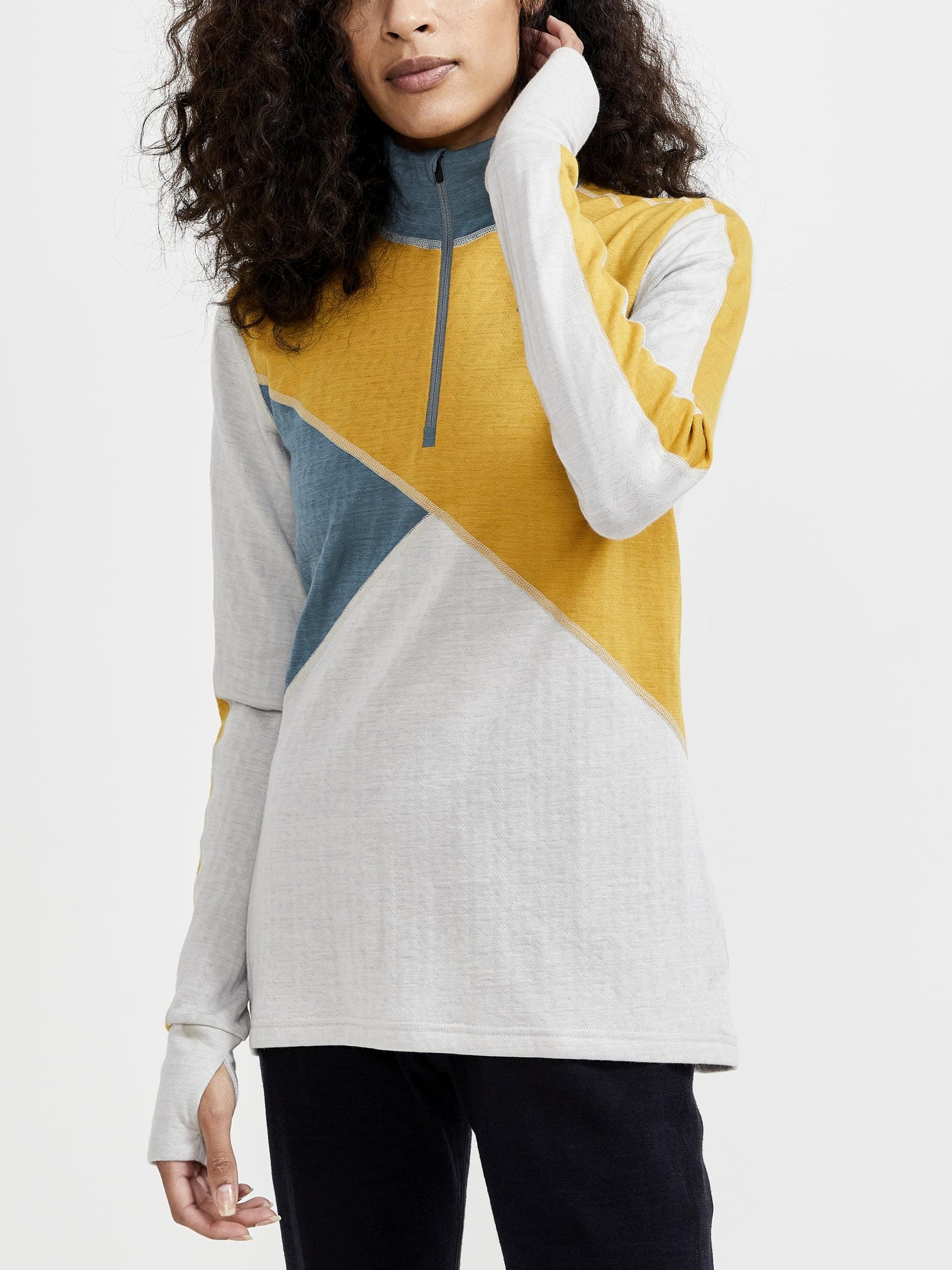 Women's ADV Nordic Wool Baselayer - ASH-TAWNY Craft Sportswear NA