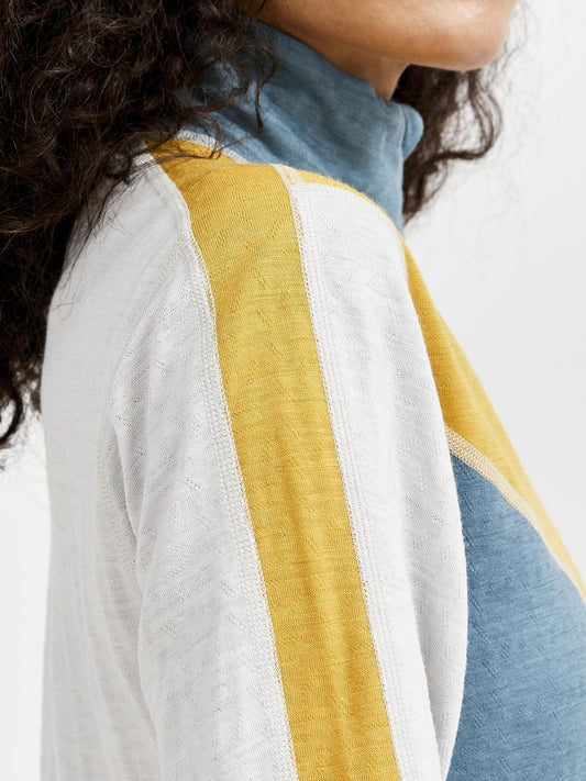 Women's ADV Nordic Wool Baselayer - ASH-TAWNY Craft Sportswear NA