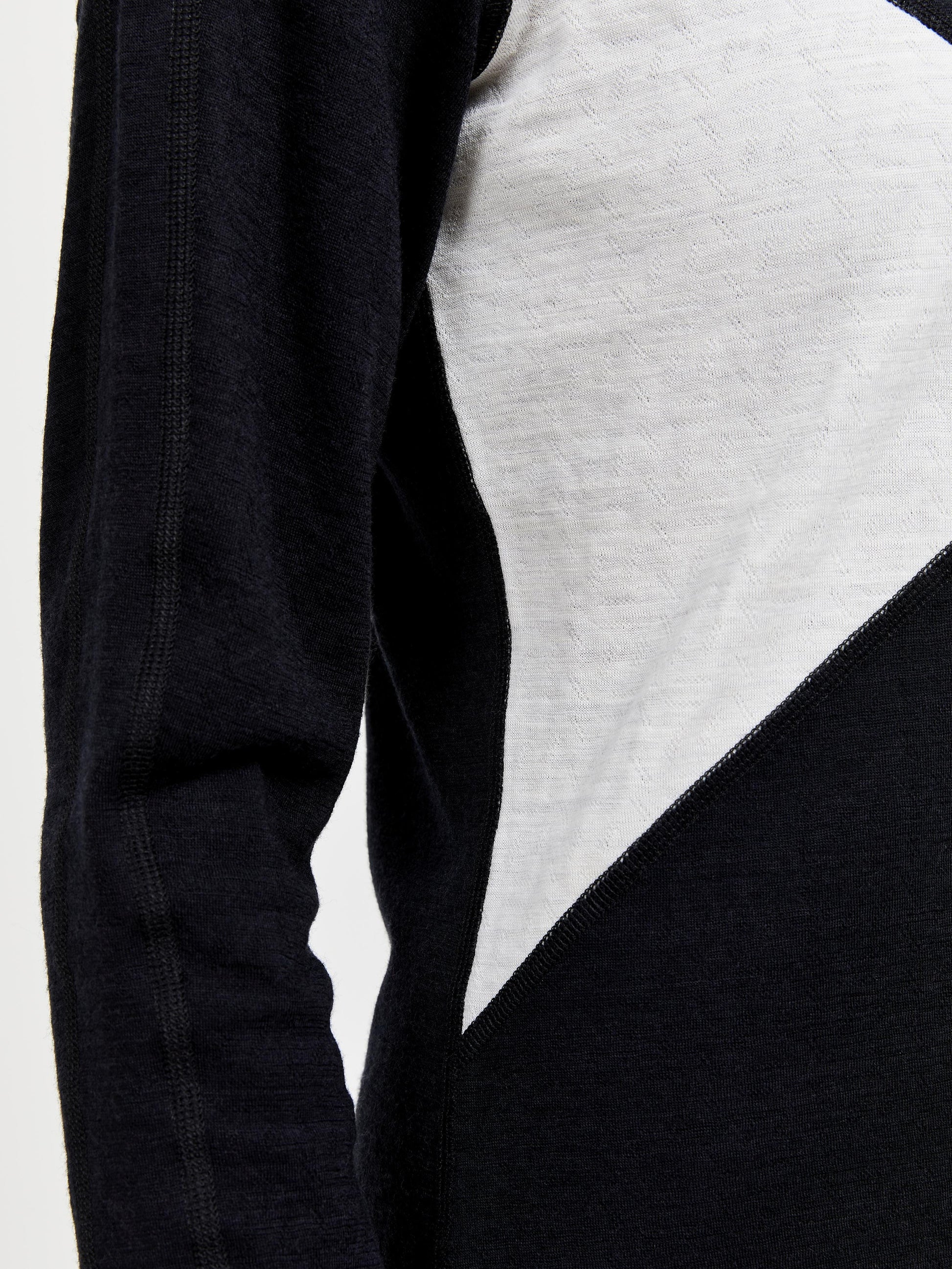 Women's ADV Nordic Wool Baselayer - BLACK/ASH Craft Sportswear NA