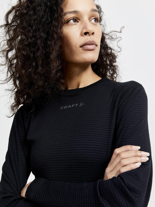 WOMEN'S PRO WOOL EXTREME X BASELAYER - Black Craft Sportswear NA