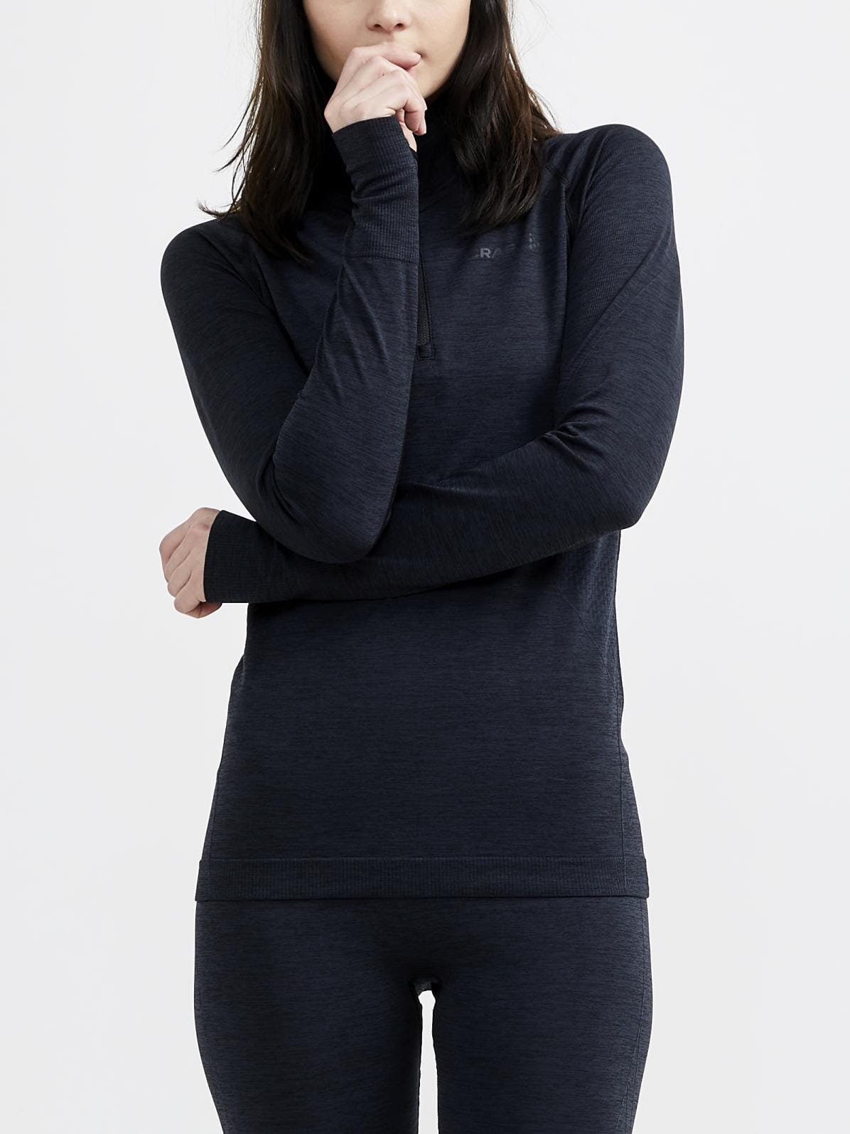 Women's Core Dry-Active Comfort Zip Baselayer Craft Sportswear NA