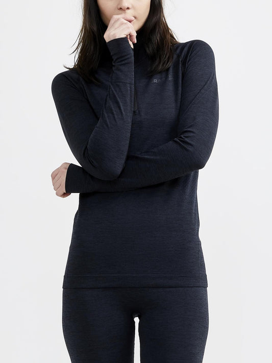 Women's Core Dry-Active Comfort Zip Baselayer Craft Sportswear NA