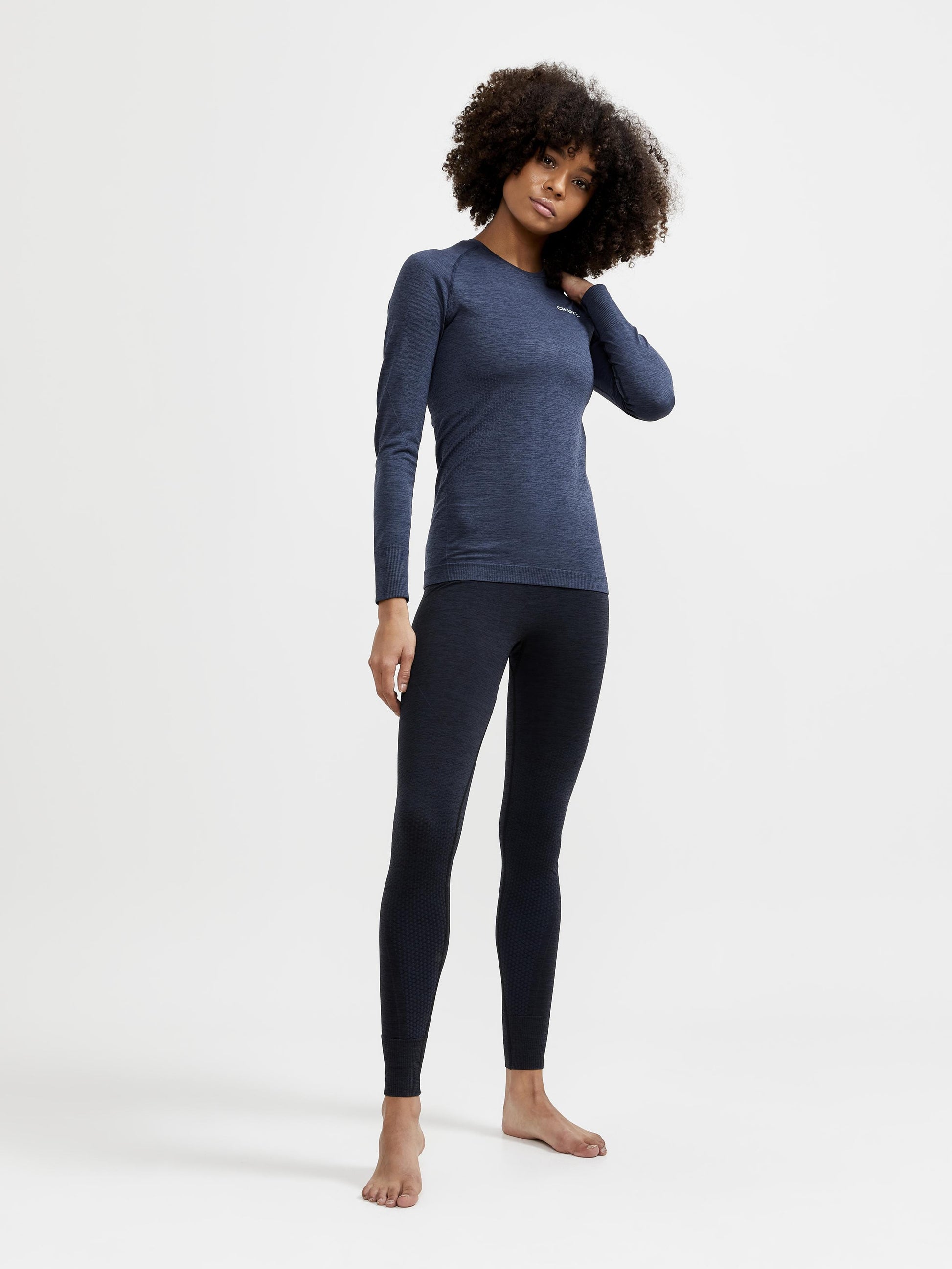 WOMEN'S CORE DRY ACTIVE COMFORT BASELAYER - BLAZE Craft Sportswear NA