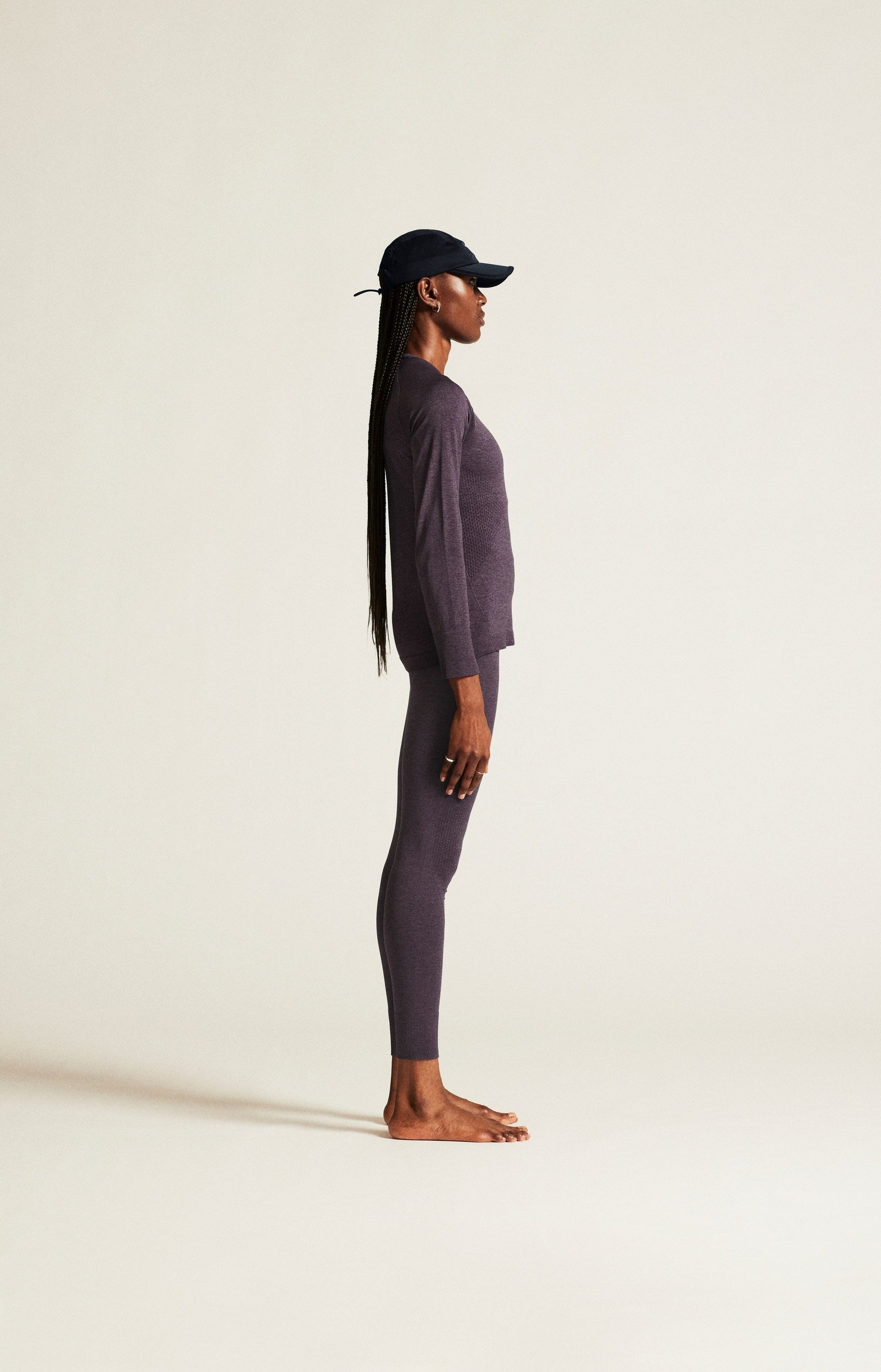 WOMEN'S CORE DRY ACTIVE COMFORT BASELAYER - DK PLUM Craft Sportswear NA