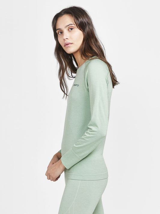 Women's Core Dry Active Comfort Baselayer - Jade Women's Baselayer Craft Sportswear NA