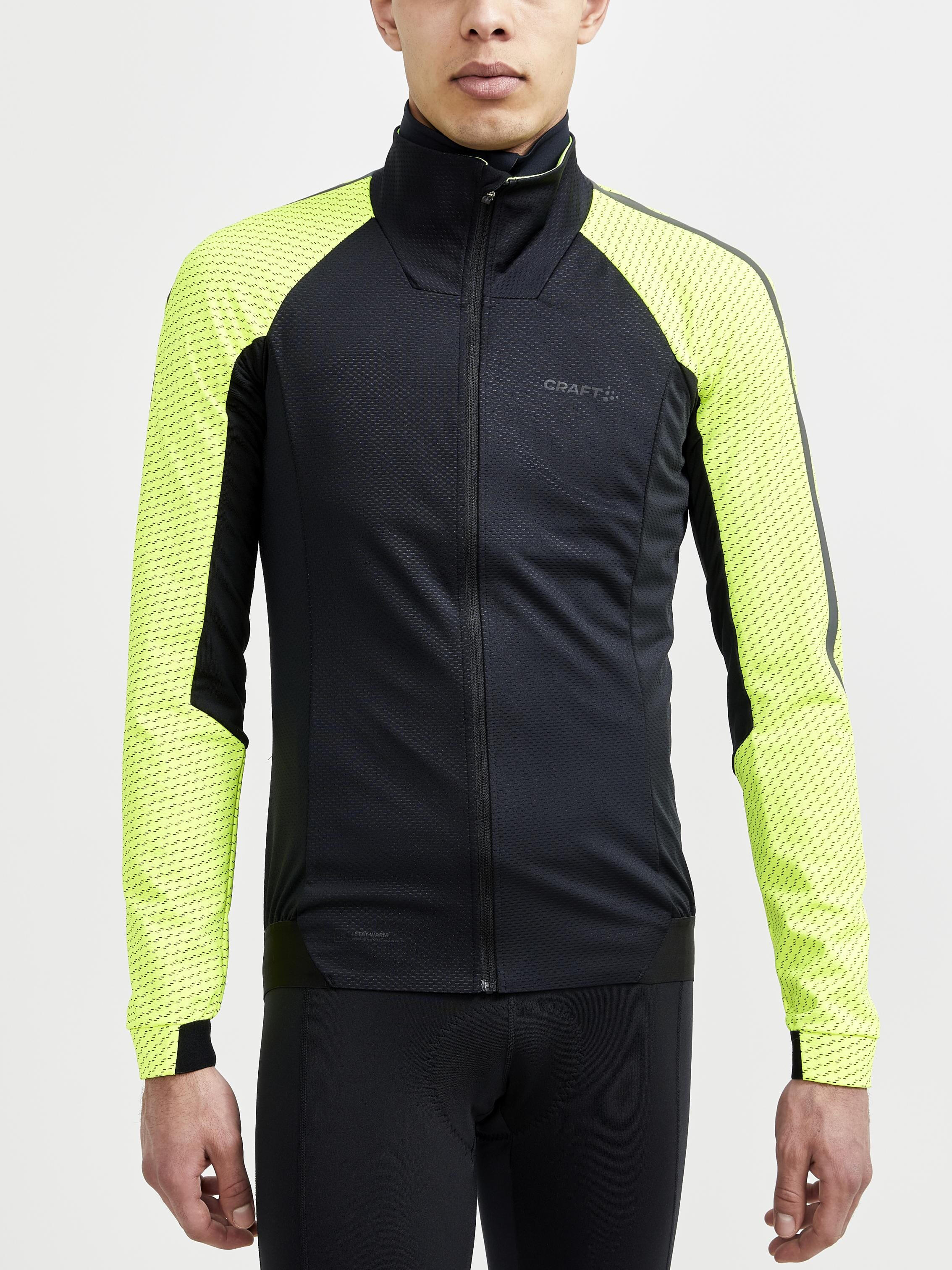 MEN'S ADV LUMEN SUBZ CYCLING JACKET - Black/Flumino – Craft