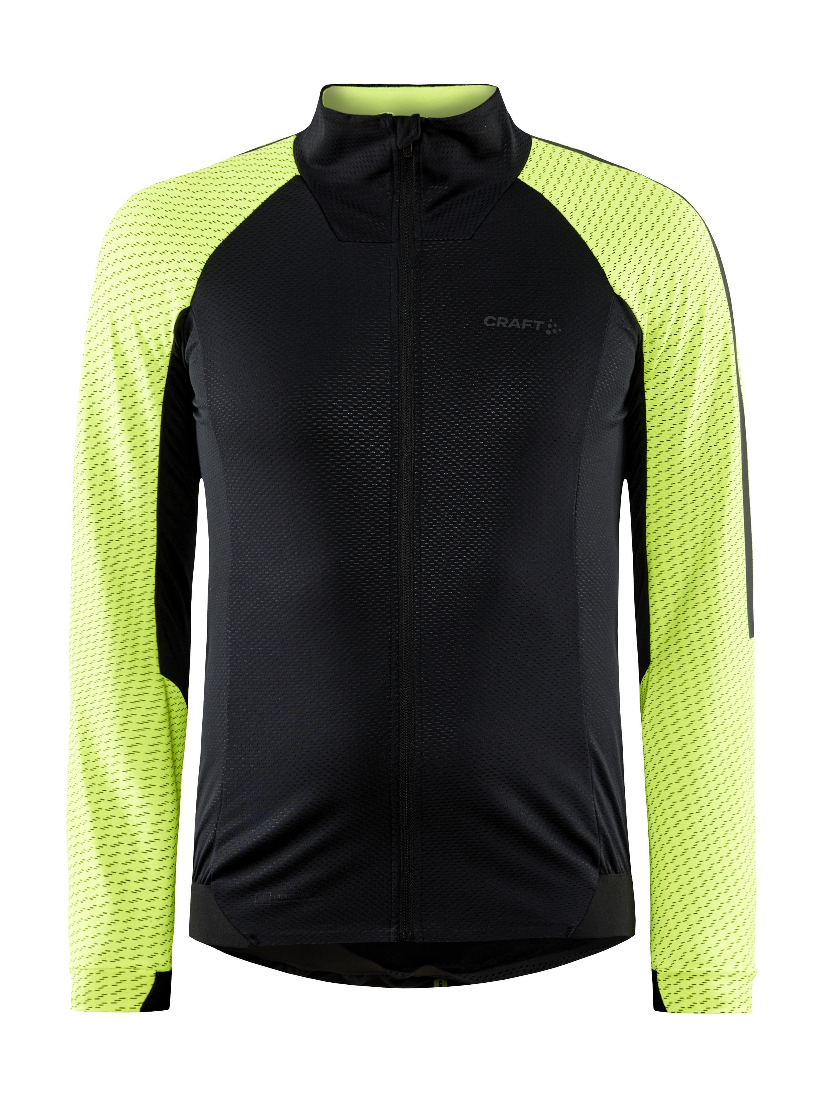 MEN'S ADV LUMEN SUBZ CYCLING JACKET - Black/Flumino – Craft