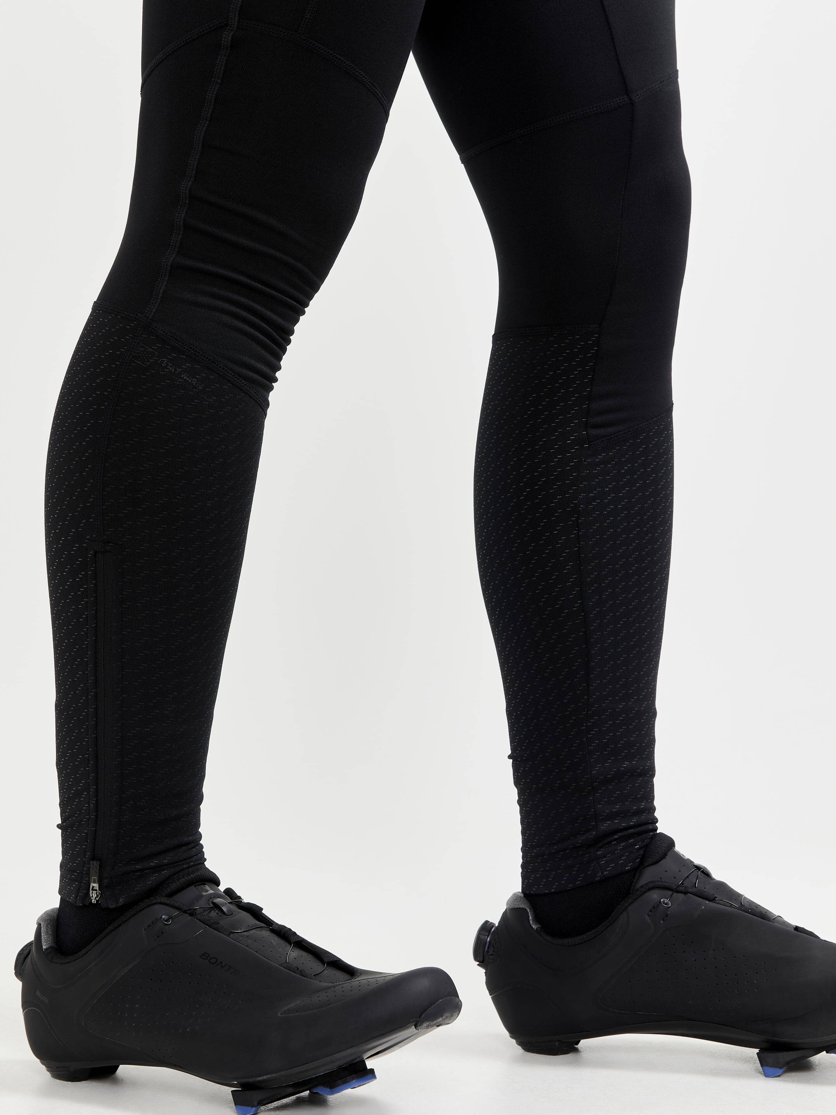 MEN'S ADV SUBZ LUMEN BIB CYCLING TIGHTS - Black/Flumino – Craft