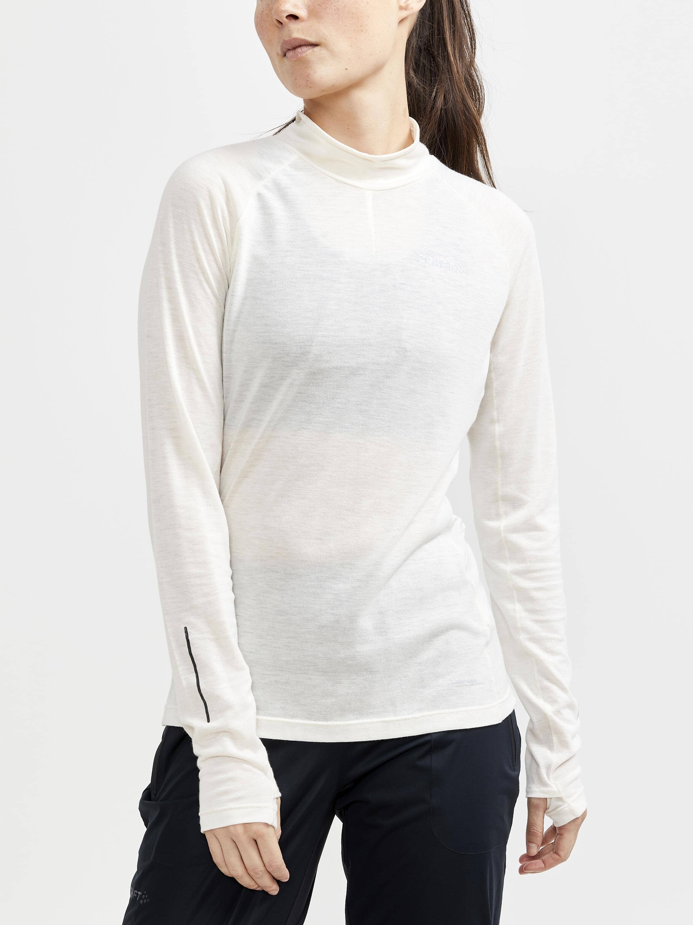 Women's ADV SubZ Wool Running Tee 2 - WHISPER – Craft Sportswear NA
