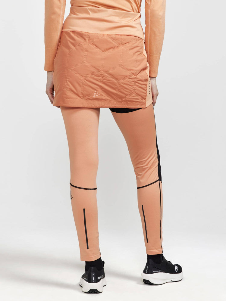 WOMEN'S ADV SUBZ RUNNING SKIRT 2 - RUSTY GLOW-GLOW Craft Sportswear NA