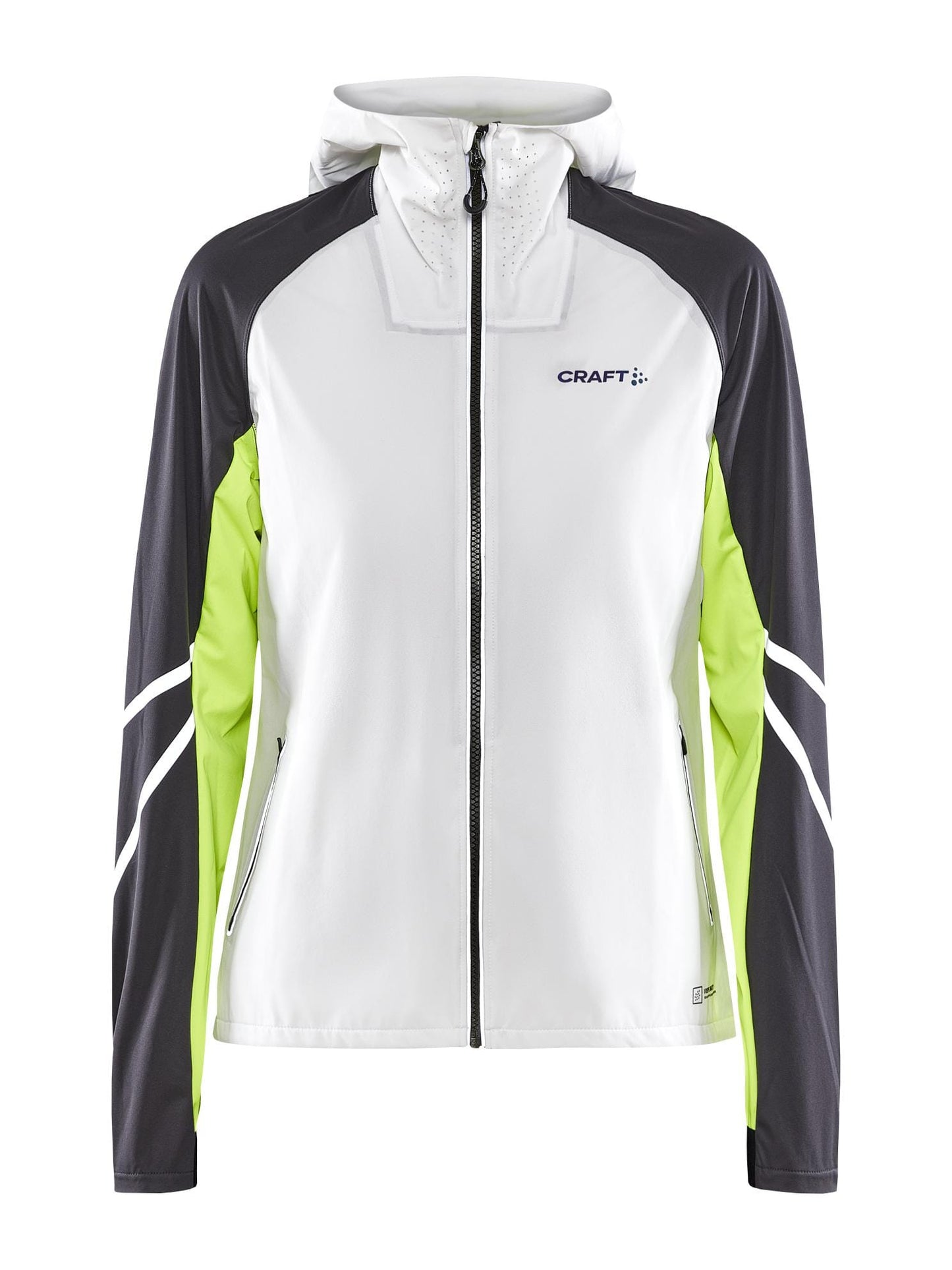WOMEN'S PRO HYDRO LUMEN RUNNING JACKET 2 - ASH WHITE-SLATE Craft Sportswear NA