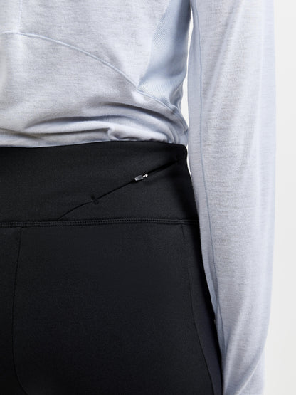 WOMEN'S ADV SUBZ LUMEN PADDED RUNNING TIGHTS 2 - Black Craft Sportswear NA