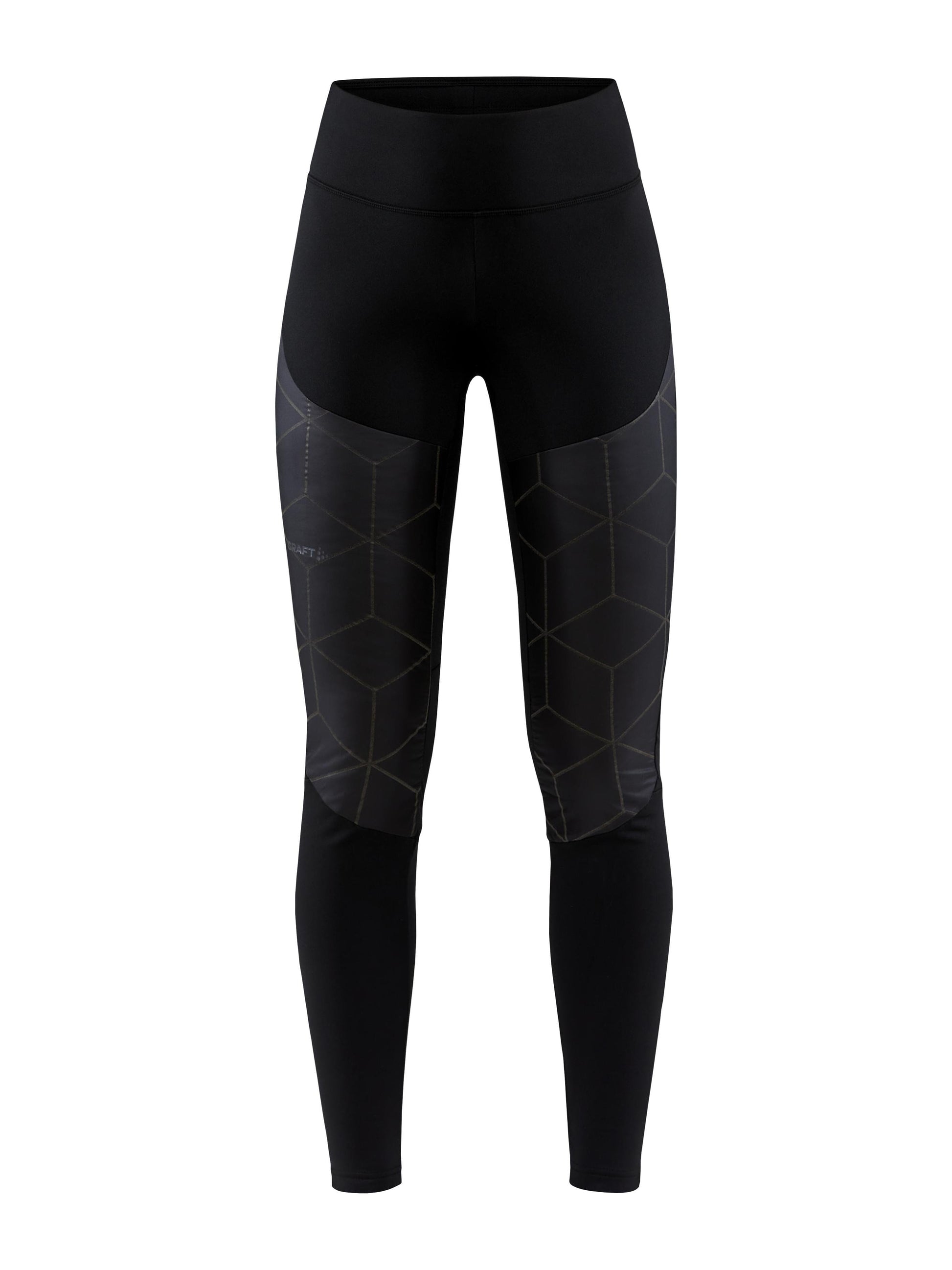 WOMEN'S ADV SUBZ LUMEN PADDED RUNNING TIGHTS 2 - Black Craft Sportswear NA