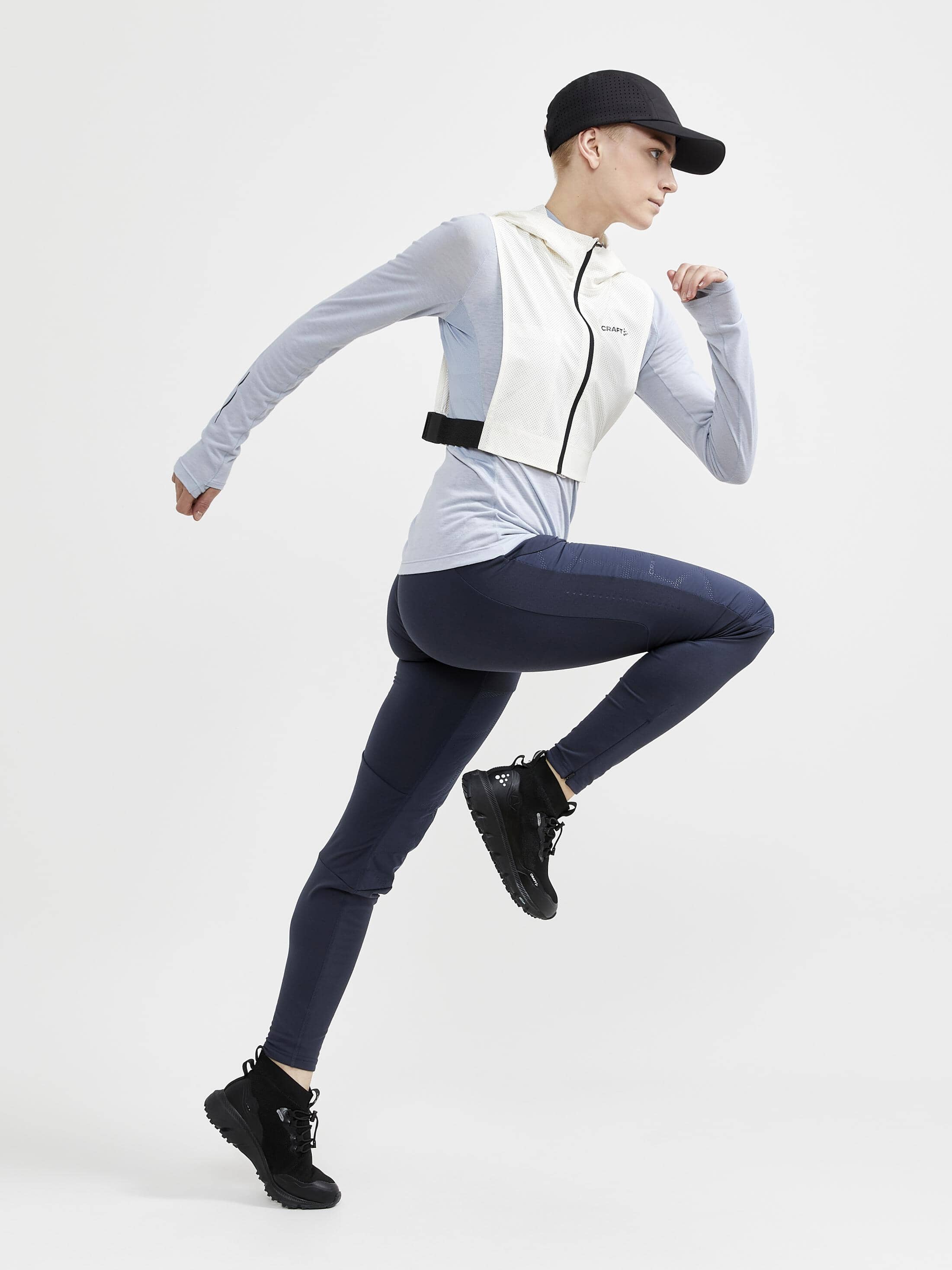 ADV Lumen Short Vest - WHITE/BLACK – Craft Sportswear NA