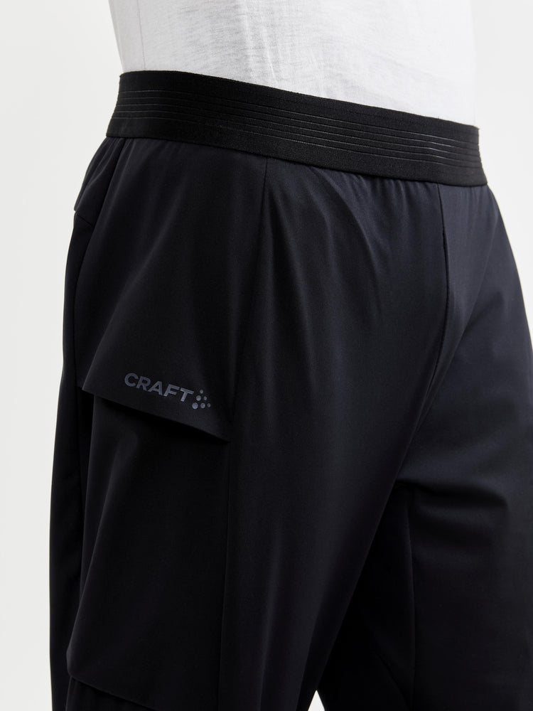 MEN'S PRO HYDRO CARGO RUNNING PANTS - Black Craft Sportswear NA