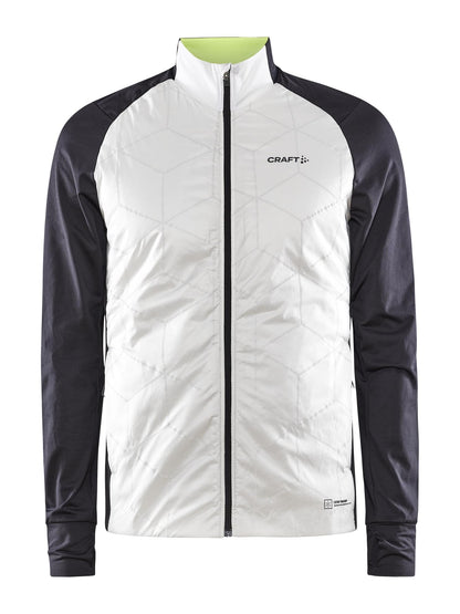 MEN'S ADV SUBZ LUMEN RUNNING JACKET 2 - ASH WHITE-SLATE Craft Sportswear NA