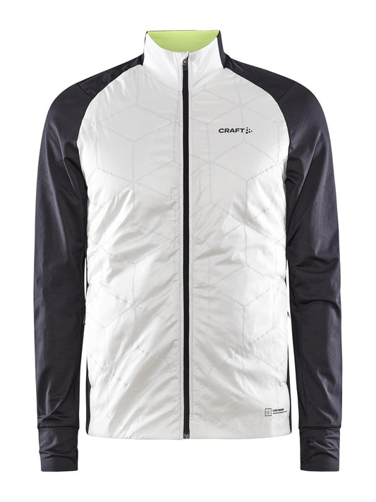 MEN'S ADV SUBZ LUMEN RUNNING JACKET 2 - ASH WHITE-SLATE Craft Sportswear NA