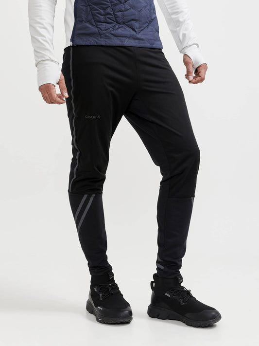 MEN'S ADV SUBZ LUMEN RUNNING WIND PANTS 2 - Black Craft Sportswear NA