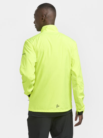 MEN'S ADV ESSENCE WIND JACKET - BIOME/BLAZE Craft Sportswear NA