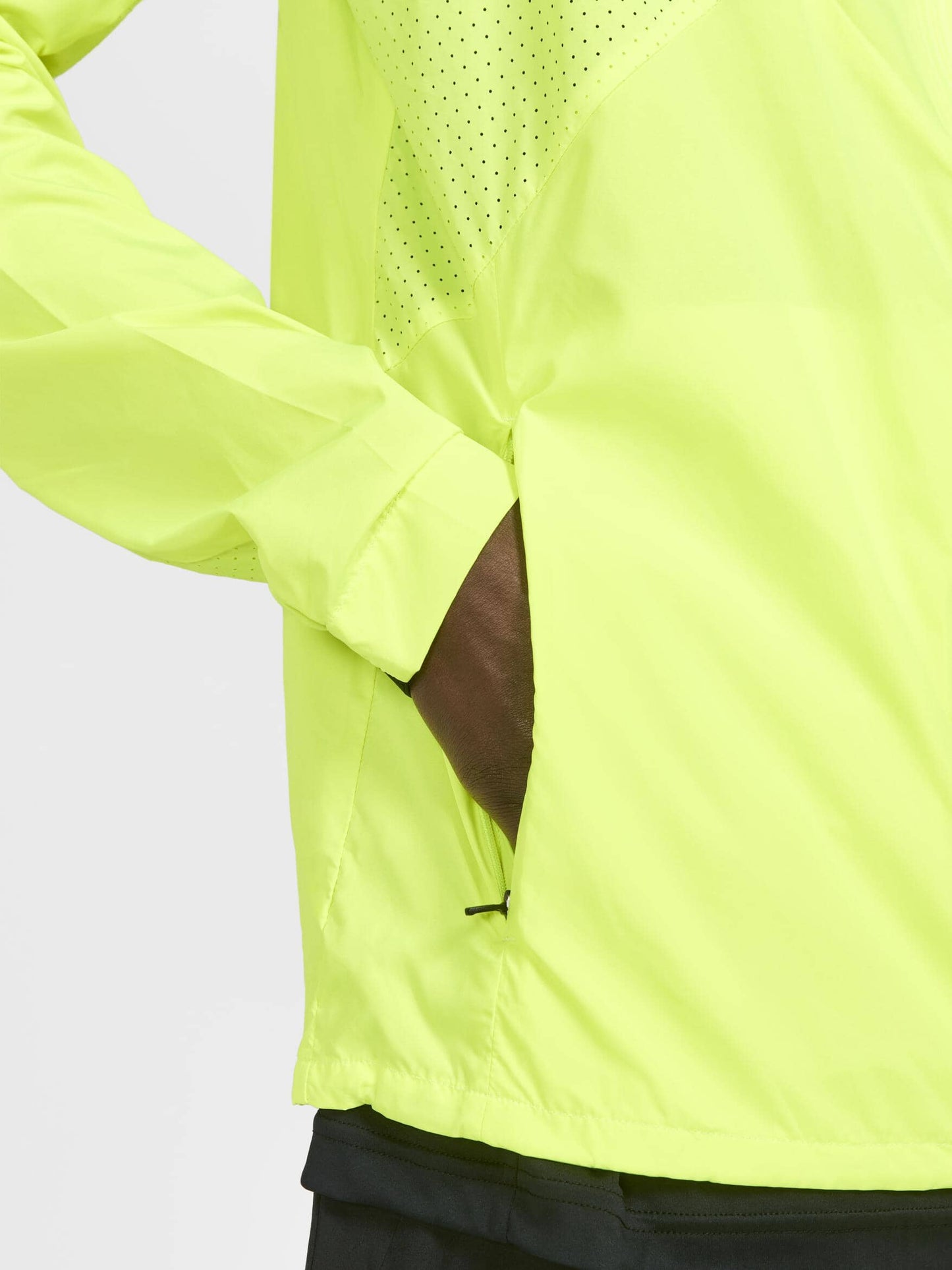 MEN'S ADV ESSENCE WIND JACKET - BIOME/BLAZE Craft Sportswear NA