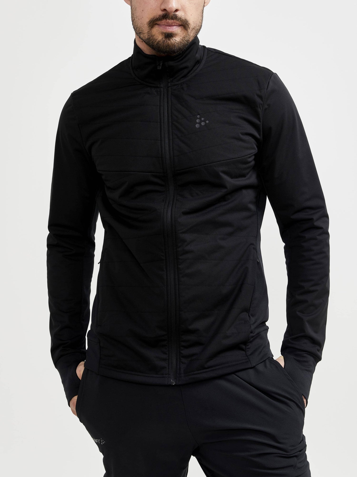 Men's ADV Essence Warm Jacket - Black Craft Sportswear NA