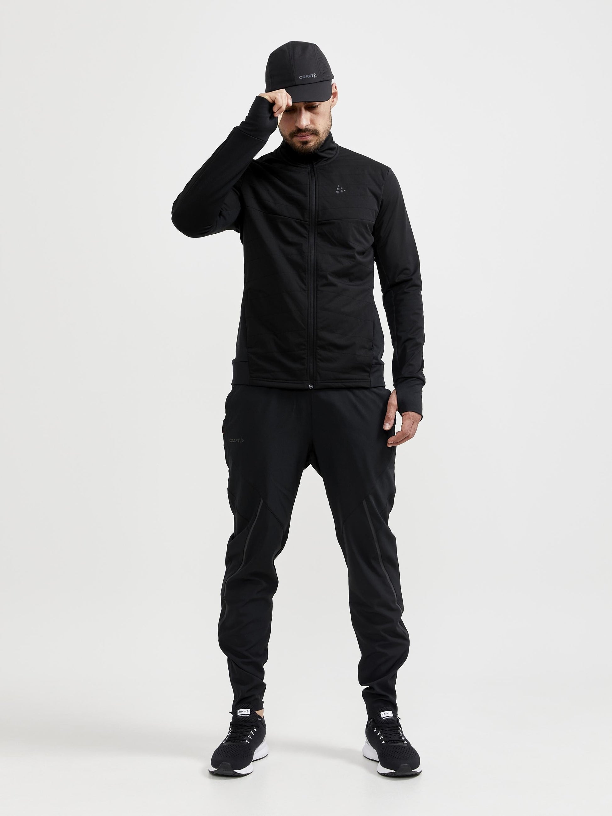 Men's ADV Essence Warm Jacket - Black Craft Sportswear NA