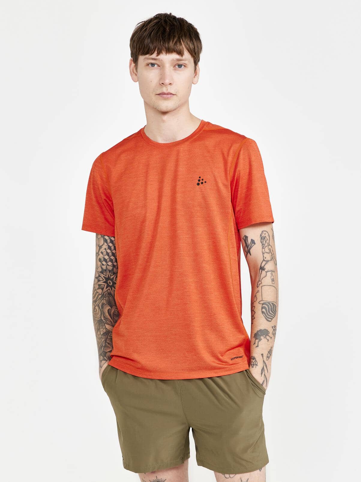 Men's ADV Charge Melange Tee Craft Sportswear NA