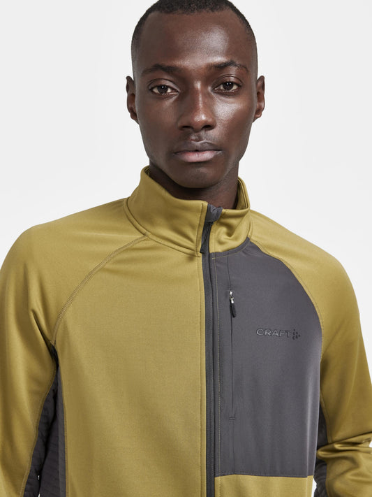 Men's ADV Tech Fleece Thermal Midlayer - ALGAE-GRANITE Craft Sportswear NA