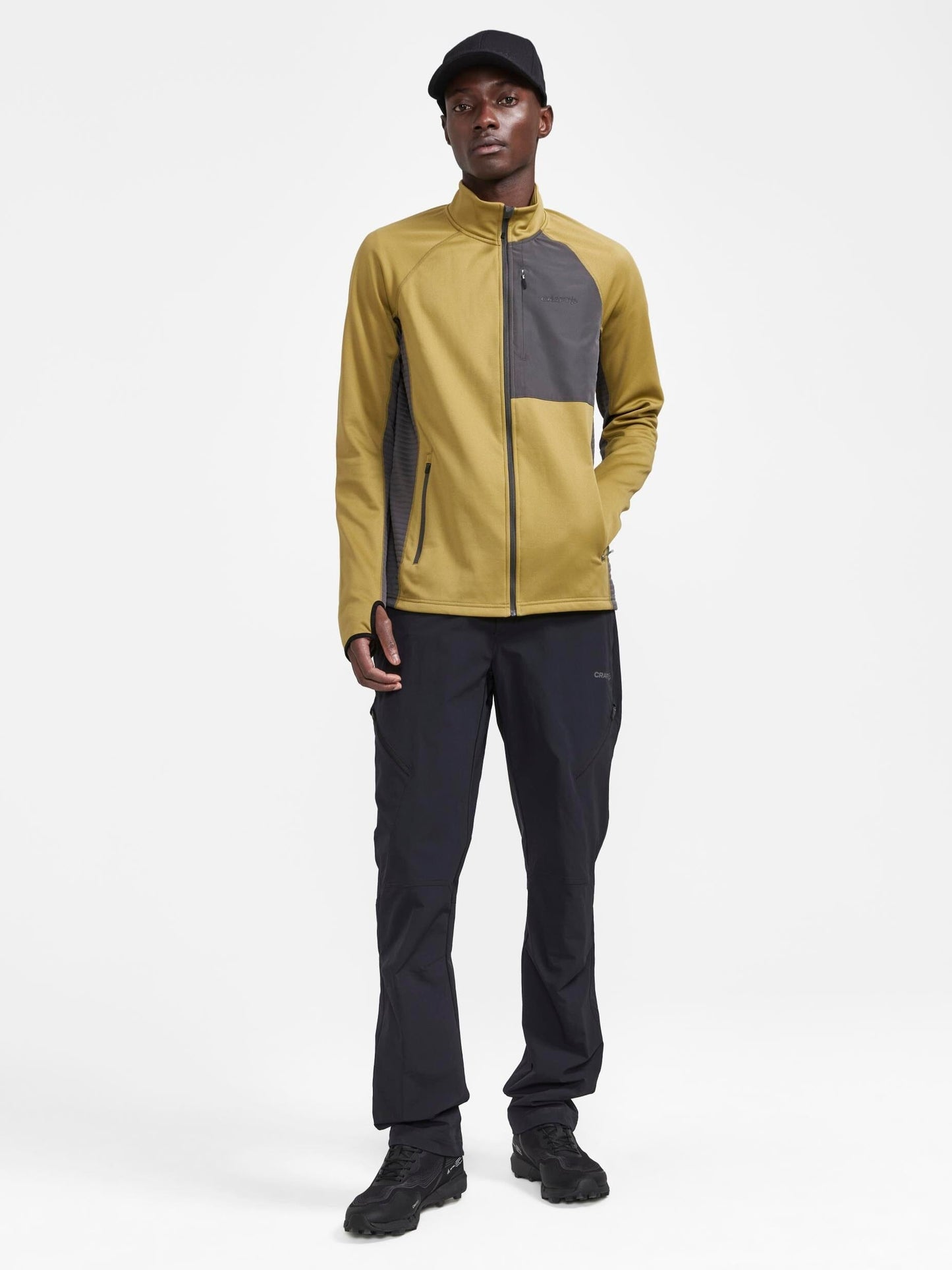 Men's ADV Tech Fleece Thermal Midlayer - ALGAE-GRANITE Craft Sportswear NA