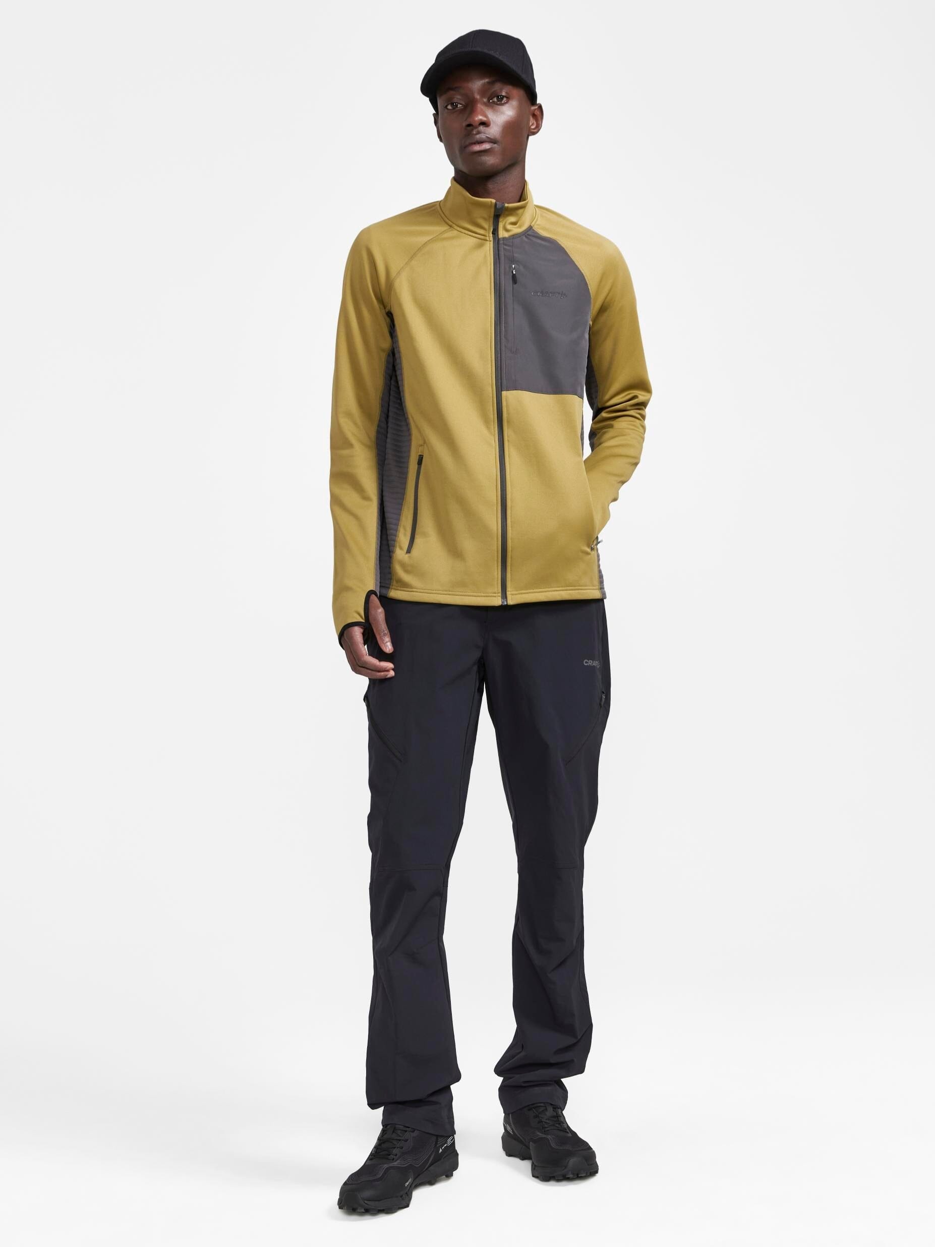 Men's ADV Tech Fleece Thermal Midlayer - ALGAE-GRANITE Craft Sportswear NA
