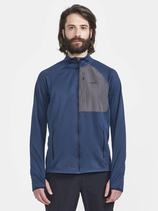 Men's ADV Tech Fleece Thermal Midlayer - TIDE-BLAZE Craft Sportswear NA