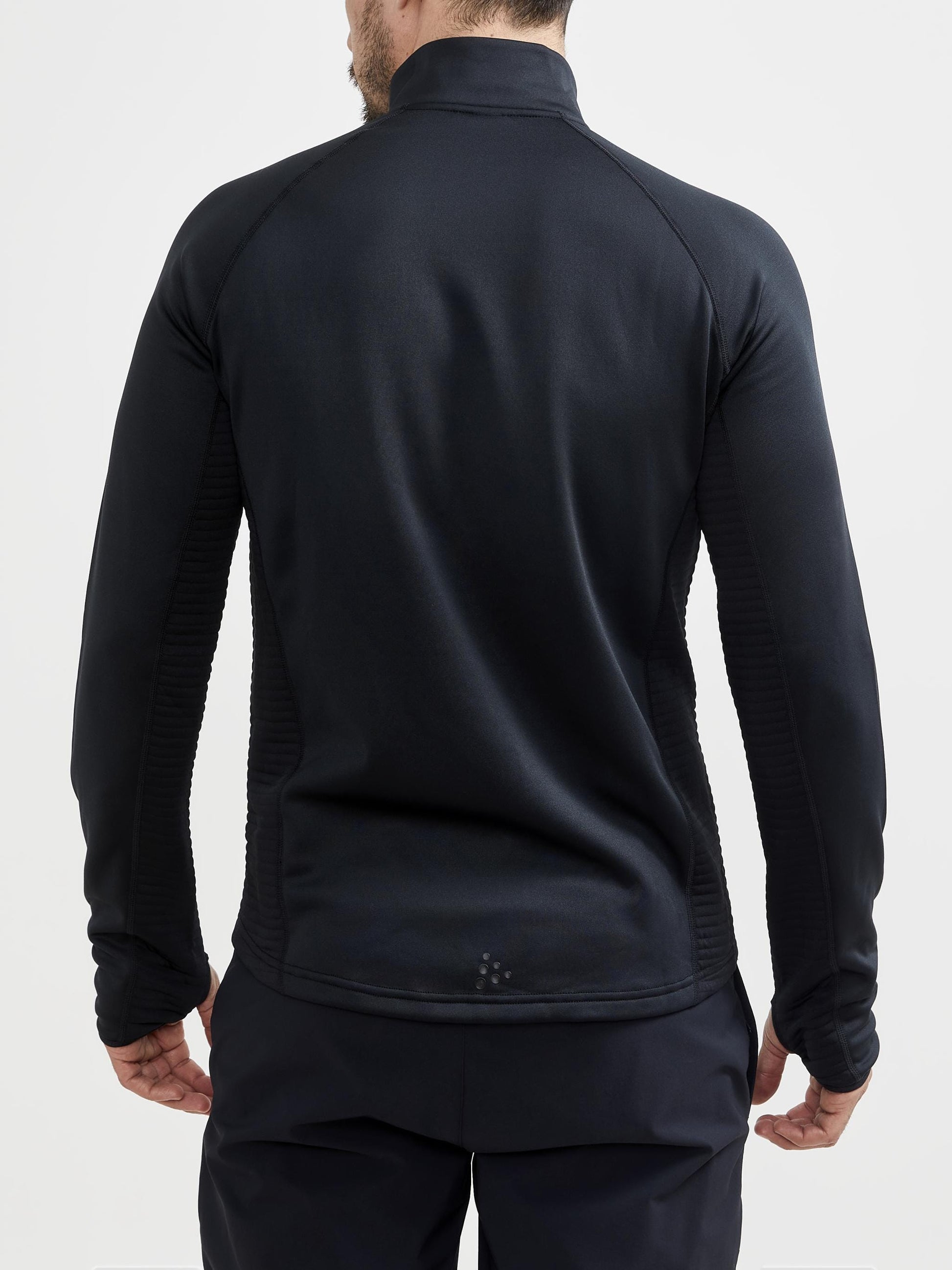 Men's ADV Tech Fleece Thermal Midlayer - Black Craft Sportswear NA
