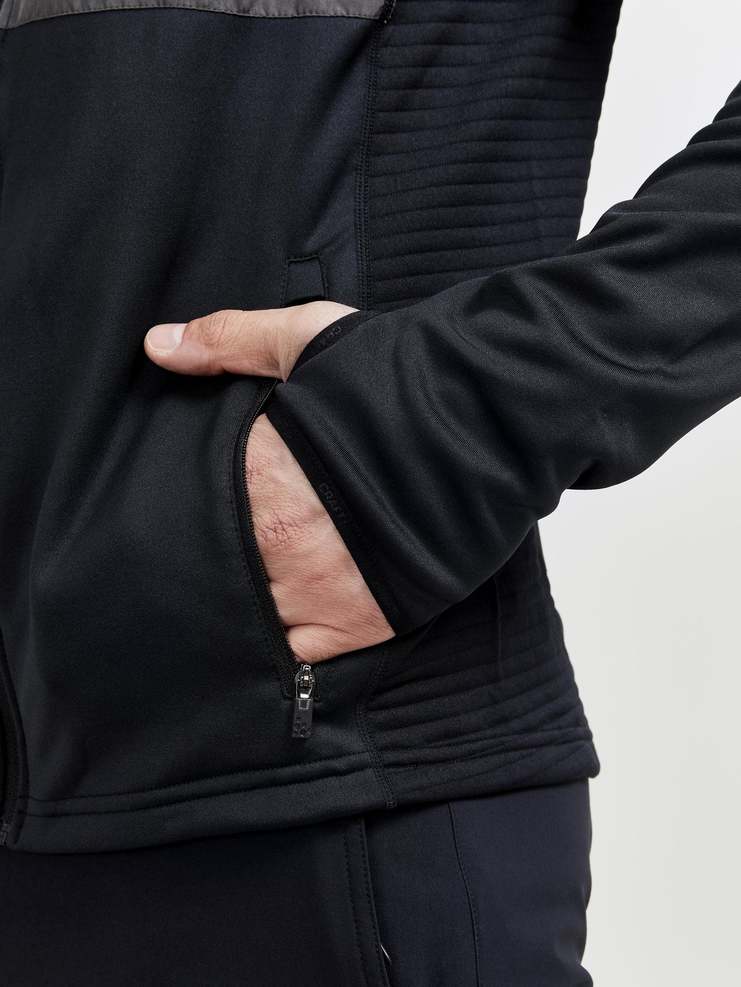 Men's ADV Tech Fleece Thermal Midlayer - Black Craft Sportswear NA